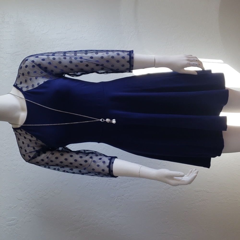 Express Blue Dress